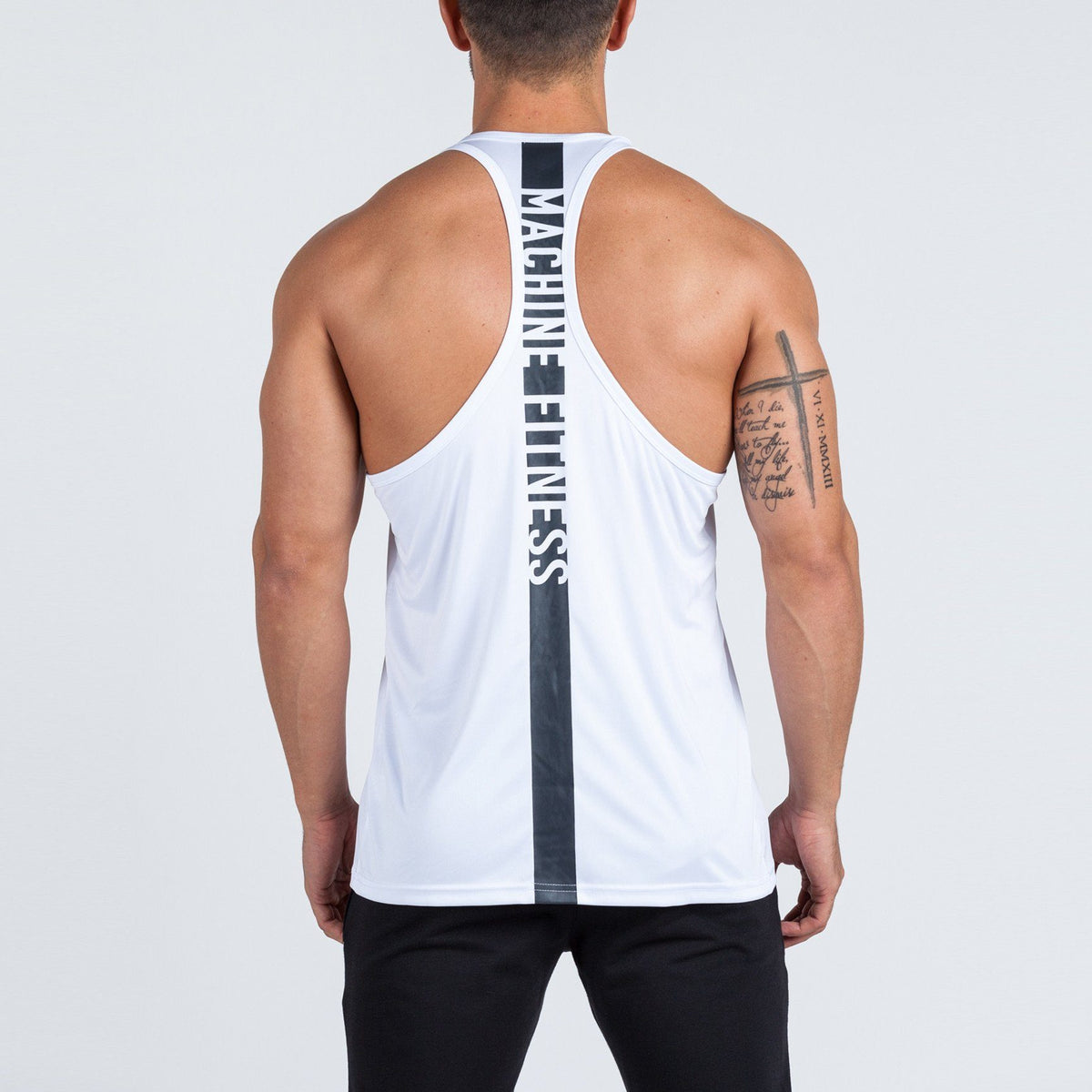 Mens Stringer Vests & Gym Tanks | Mens Gym Wear | Machine Fitness