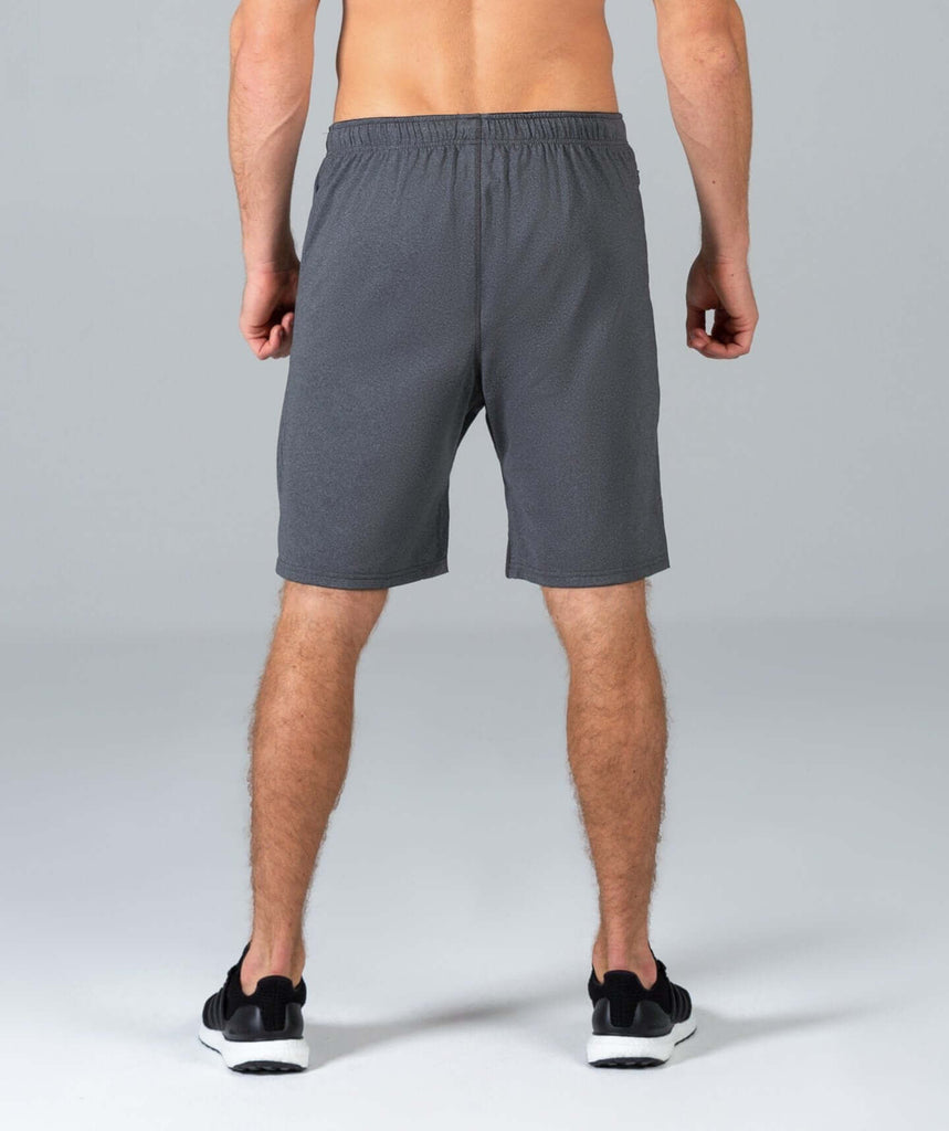 10 Inch Sports Shorts (Grey) - Machine Fitness