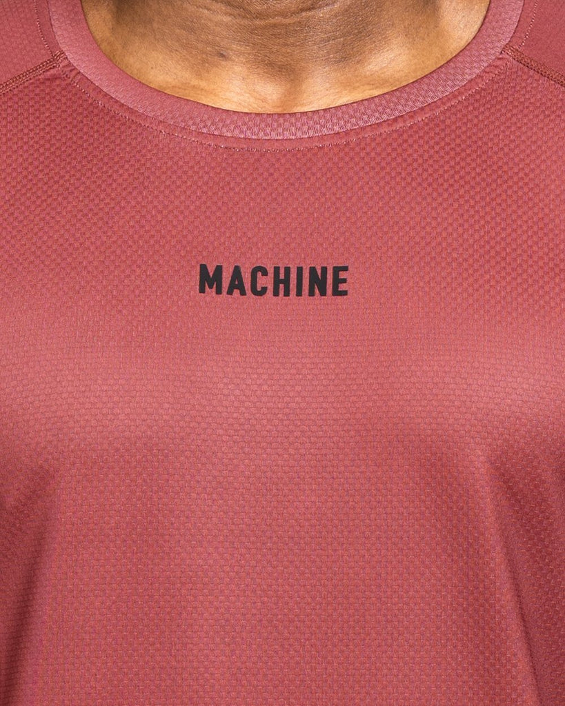 Agile Performance T-Shirt (Burnt Henna) - Machine Fitness