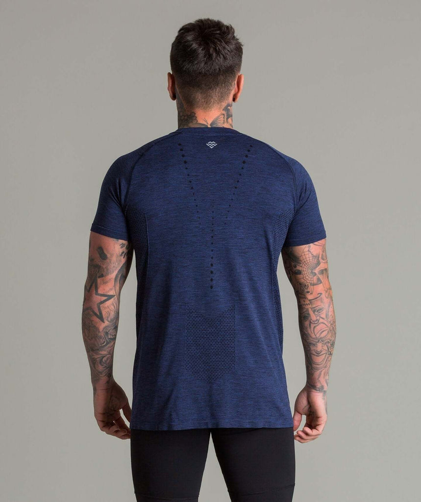 Exo-Knit T-Shirt (Navy) - Machine Fitness
