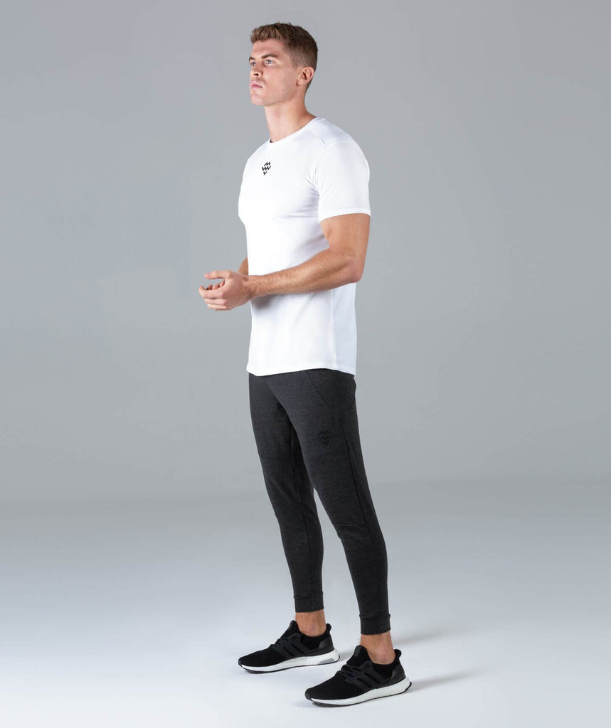 HyperFit V3 T-Shirt (White) - Machine Fitness