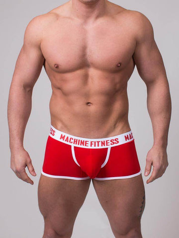 Machine Fitness Boxer/Underwear (Red) - Machine Fitness