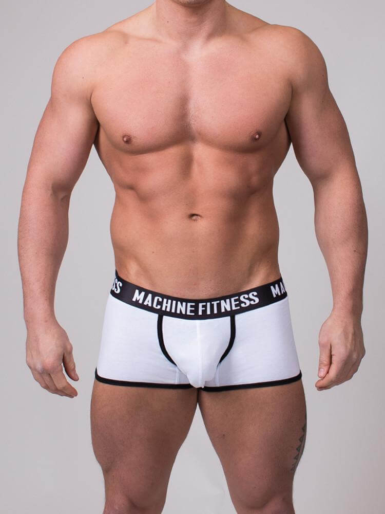 Machine Fitness Boxer/Underwear (White) - Machine Fitness