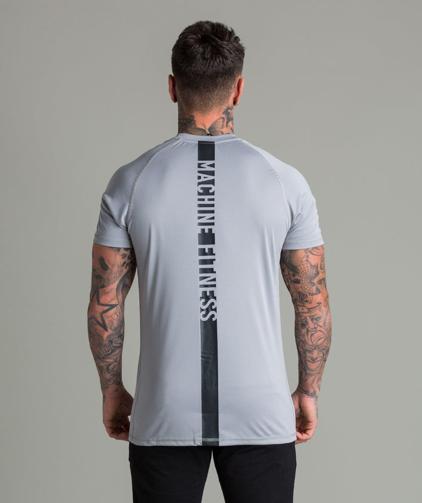 Strike T-Shirt (Grey) - Machine Fitness